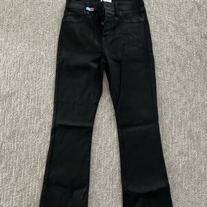 Pistola Black Flare Wide Leg Jeans